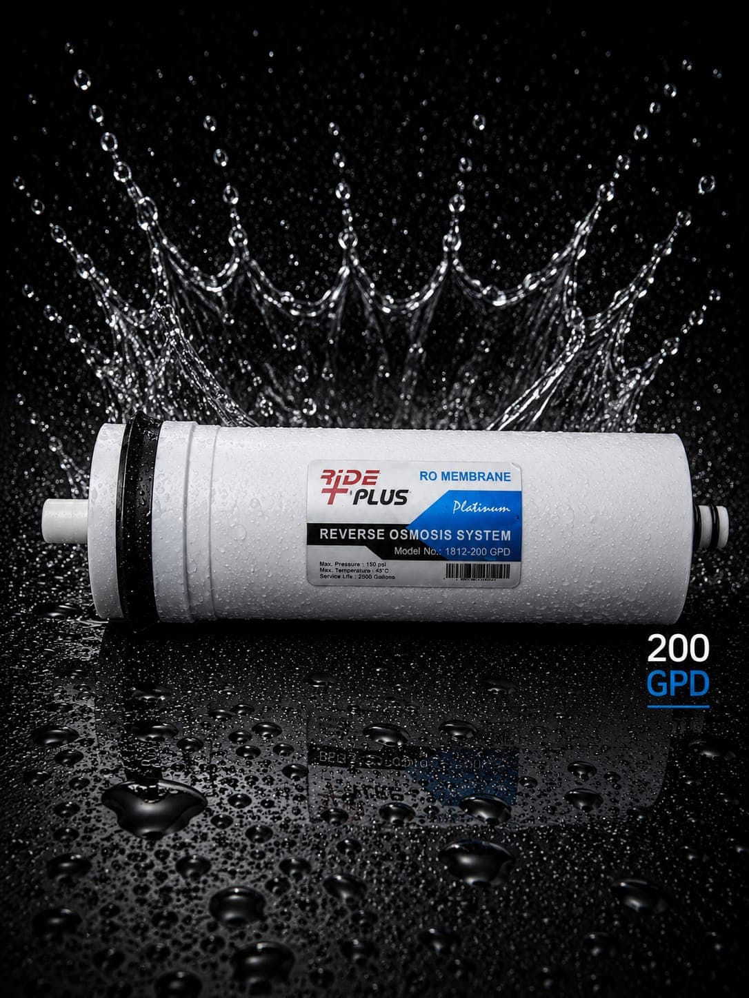 RIDEPLUS Membrane 300 GPD